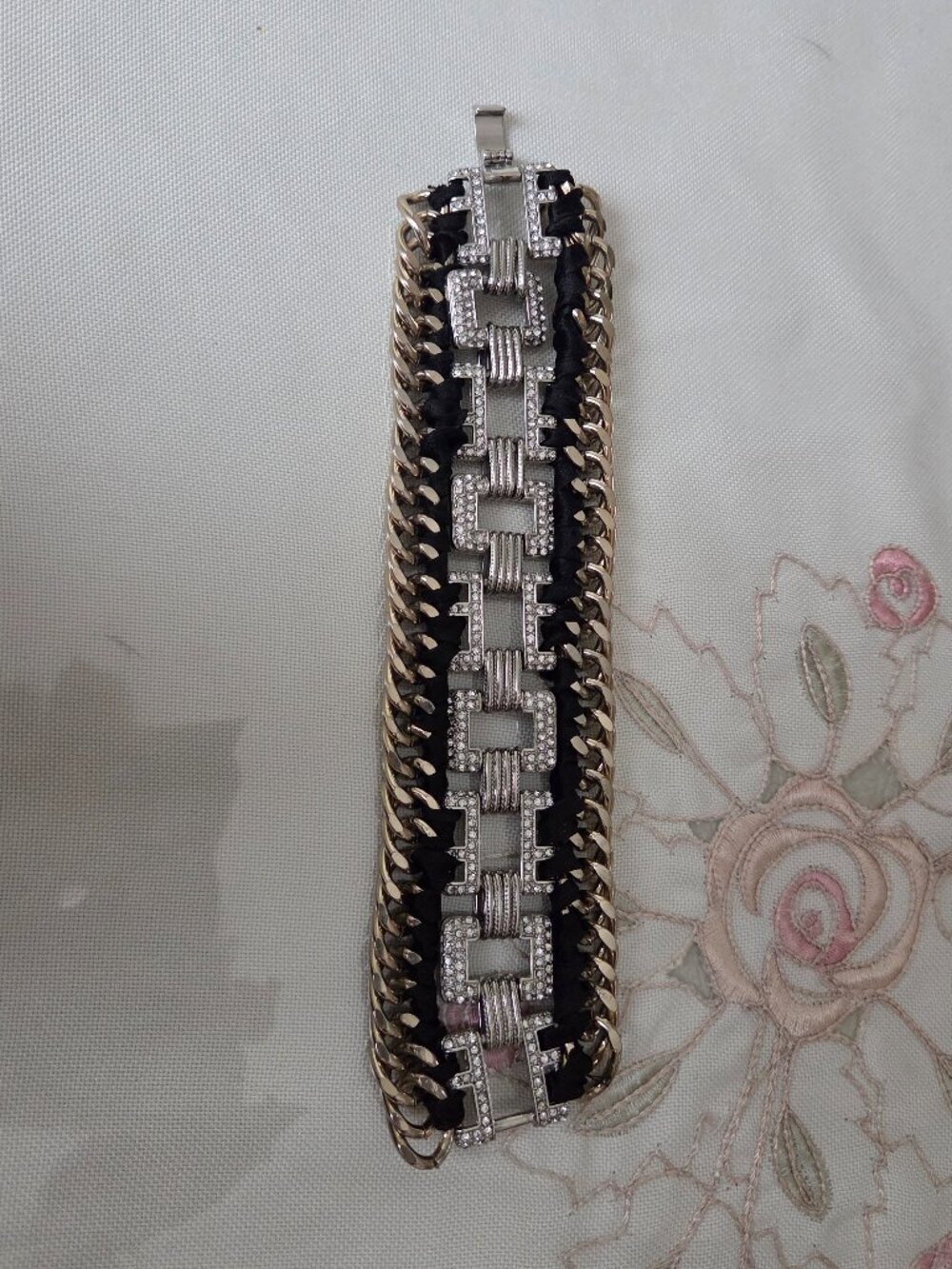 Vintage Fancy Chain Link Bracelet